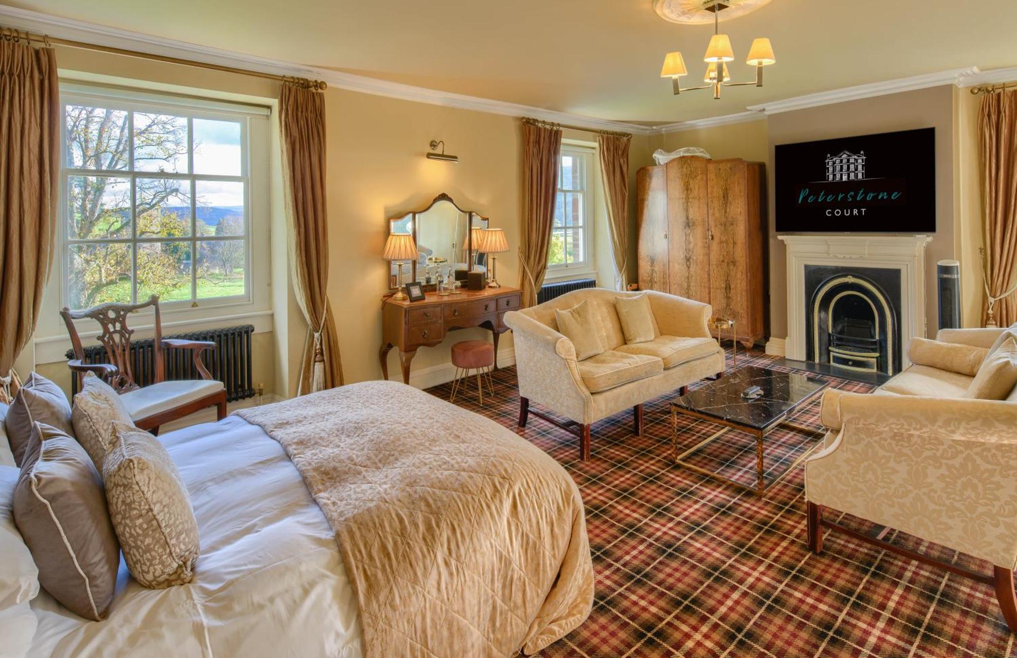 Peterstone Court Country House Restaurant & Spa Brecon Exterior photo
